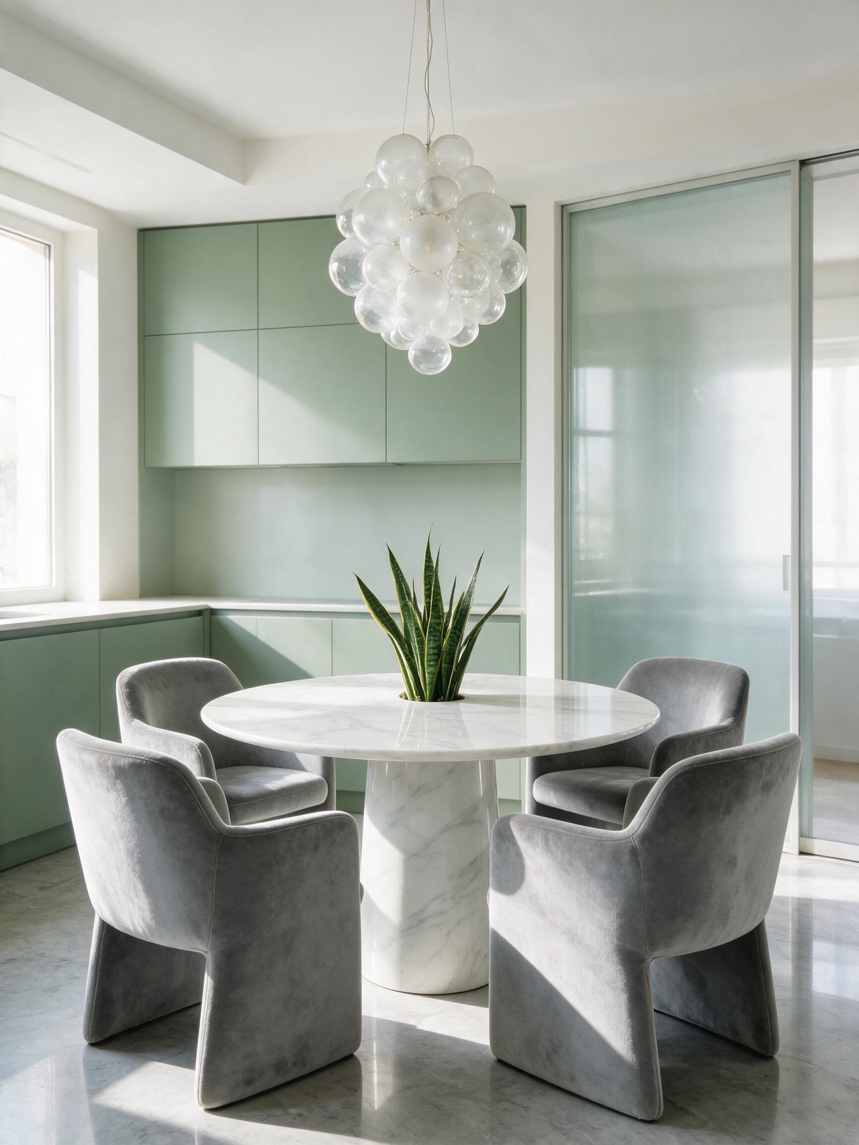 Contemporary dining room